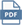 Icon for a PDF file